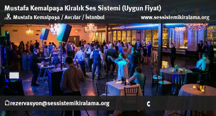 Mustafa Kemalpaşa Kiralık Ses Sistemi Kiralama