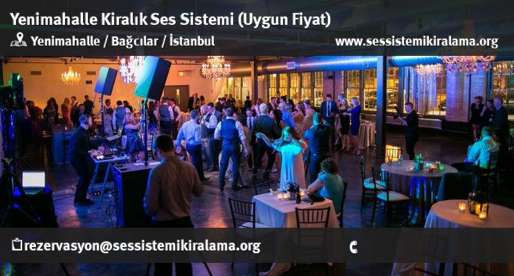 Yenimahalle Kiralık Ses Sistemi Kiralama