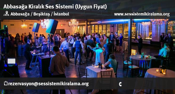 Abbasağa Kiralık Ses Sistemi Kiralama