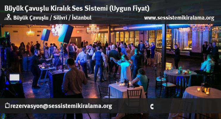 Büyük Çavuşlu Kiralık Ses Sistemi Kiralama