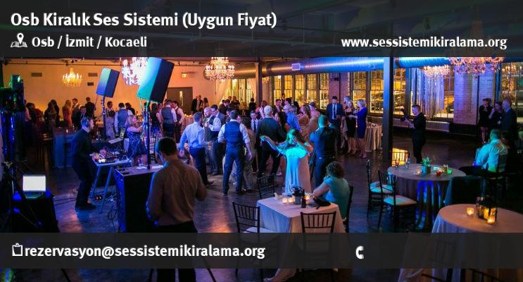 Osb Kiralık Ses Sistemi Kiralama