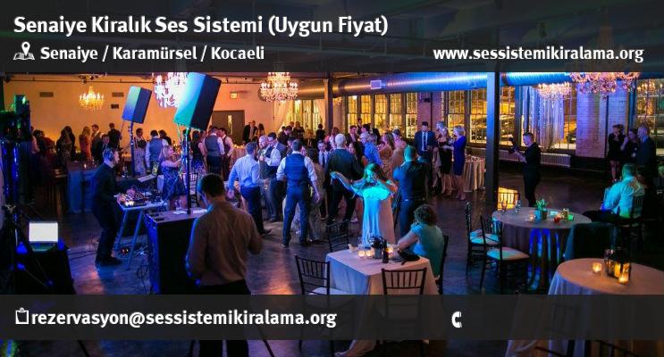 Senaiye Kiralık Ses Sistemi Kiralama
